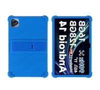 YUNKEPBCBM Coque en Silicone Souple pour Enfants Compatible avec Alldocube IPlay 60 Pro 11'', béquille Multi-Angles réglable, Antichoc(Dark Blue)