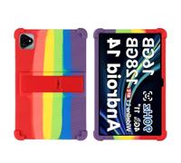 YUNKEPBCBM Coque en Silicone Souple pour Enfants Compatible avec Alldocube IPlay 60 Pro 11'', béquille Multi-Angles réglable, Antichoc(Rainbow)