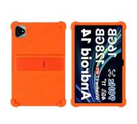YUNKEPBCBM Coque en Silicone Souple pour Enfants Compatible avec Alldocube IPlay 60 Pro 11'', béquille Multi-Angles réglable, Antichoc(Orange)
