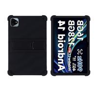 YUNKEPBCBM Coque en Silicone Souple pour Enfants Compatible avec Alldocube IPlay 60 Pro 11'', béquille Multi-Angles réglable, Antichoc(Black)