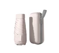 YUNLANXG Parapluie Capsule De Poche Pliable Compact avec Protection Solaire Upf50+