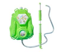 Yunmeryker à Eau Grande Capacité 8 L, Pompe 72 cm pour Bataille d'eau, Sangles Réglables d'Été pour Piscine, Vert - Pistolet Grand Format 7