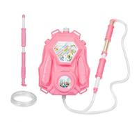 Yunmeryker à Eau Grande Capacité 8 L, Pompe 72 cm pour Bataille d'eau, Sangles Réglables d'Été pour Piscine, Floral - Pistolet Grand Format