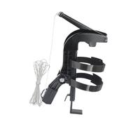 Yunmeryker Adaptateur pour Support Pulvérisateur Adaptateur Extensible pour Spray Extension Pôle Structure Solide Matériau PP Convient Travaux Peinture Espaces D, Noir