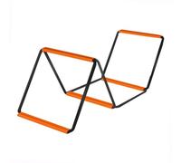 Yunmeryker Agility Ladder pour Formation de Footwork et Échelle D'Agilité en Acier Carbone Outil D'Entraînement Compact pour Développer La Puissance et L, 4 Grilles sans Sac