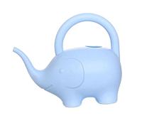Yunmeryker Arrosoir Récipient D'Arrosage Verseuse Décorative Pot à Eau Outil de Jardinier Forme D'Éléphant avec Poignée Confortable pour Plantes D'Appartement E, Bleu