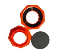 Yunmeryker Ball Cup Support Présentoir Organisateur Polyvalent Pochette En Pp pour Balle Entretien Adapté à La Collection Décoration Salle de Jeux Cadeaux, Orange