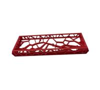 Yunmeryker Boîtier Clavier Mécanique Coque Clavier Haut de Gamme Structure Légère avec Montage Ventilé Matière PC Transparente Fonction Dissipation Chaleur Adapt, Rouge