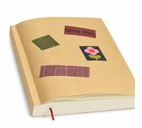 Yunmeryker Carnet Rétro Pages Vierge, Jaune, size to 2