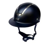Yunmeryker Casque D'équitation Enfant Respirant, Léger et Ajustable, avec Doublure Amovible en Polypropylène. Convient pour L'équitation, Le Vélo et Les, Noir