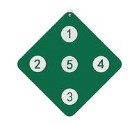 Yunmeryker Cible D'Escrime Panneau D'Entraînement Mural Protection Anti-Perforation Rembourrage Résistant Installation Pratique Convient à l'enseignement à Domic, C