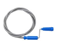 Yunmeryker Déboucheur Canalisation Manuel, Furet Déboucheur Canalisation en Acier à Ressort, pour WC Évier Douche Baignoire, avec Manivelle, Manual - 2 Meters