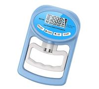 Yunmeryker Dynamomètre à Main Testeur de Force de Préhension Entraîneur de Poignée Mesureur Numérique avec Écran Clair Adapté pour Le Suivi de Performance E, Bleu