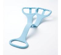 Yunmeryker Élastique Musculation en 8, Bande Résistance s Silicone & Caoutchouc, Accessoire Pilates & Stretching, Rose Clair & Bleu Clair