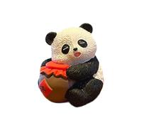 Yunmeryker Figurine de Panda Décorative, Statuette Animale, Sculpture Moderne En Résine, Idéale pour Un Bureau, Une Chambre, Un Salon, Un Cadeau D'anniversai, Style E