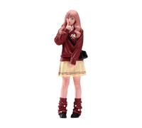 Yunmeryker Figurine Peinte à La Main à L'échelle 1:18 D'une Jeune Fille avec Des Cheveux, Modèle pour Exposition dans Un Micro-, Figurine En Résin