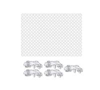 Yunmeryker Filet de Tamis pour Aquarium, Pièce de Rechange Robuste à Monter Soi-même