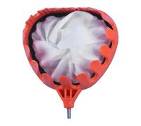 Yunmeryker Fruit Picker Head Panier Récolteur Multifonction Outil D'Assemblage Facile Accessoire Compact en PP Résistant Adapté pour Cueillettes D'Arbres Verger, en Forme de Coeur