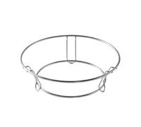 Yunmeryker Grille de Refroidissement Ronde en Métal, Volette à Gâteaux pour Refroidir Pâtisseries, Compatible Gâteaux 15 et 20 cm, Accessoire Cuisine, kit support de refroidissement