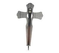 Yunmeryker Guimbarde, Instrument de, Facile à Jouer, Portable, Son, Cadeau Créatif, Convient Aux Enfants, Aux Adultes et Aux Débutants, Croix D'argent