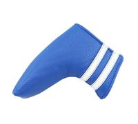 Yunmeryker Housse de Putter de Golf Couvre-Chef pour Fer de Golf en Matériau PU Housse Légère et Solide Protection Complète du Putter Adaptée à L'Entraînement Au, Bleu