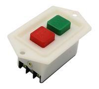 Yunmeryker Interrupteur de Perceuse Monobloc, Bouton de Démarrage Autobloquant LC310 10A / Vert