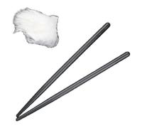 Yunmeryker Kits de Tiges de Friction électrostatique pour Expériences Scientifiques Robustes