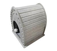 Yunmeryker Maison Griffoir avec Lit Griffoir Nid Confortable pour s d'Intérieur Planche Grattante Protecteur Meubles Coussin Lounge Feutre Non Tissé, Triangle
