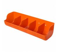 Yunmeryker Mangeoire porcelet 5 Compartiments, Auge porcelet première Semaine Alimentation précise, Facile à Nettoyer, Suspendue rectangulaire, Épaissi 803# Cinq Trous, tange