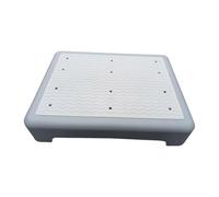 Yunmeryker Marchepied Tabouret Plateforme surélevée D'Accès Facile Antidérapant Mobilité Assistée Construction En PP Solide Adapté Seniors Enfants Adultes, Gris