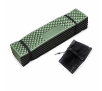 Yunmeryker Matelas Pliable en Mousse pour Camping, Tapis Sol résistant à l'humidité, idéal pour Une Personne, Vert