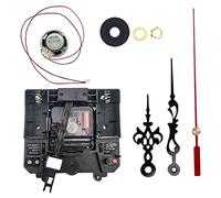 Yunmeryker Mécanisme de Réparation D'horloge à Pendule, Pièces Détachées, Kit de Pendule Musical avec Aiguilles pour Amateurs, Horloge Murale à Monter Soi-mê, Modèle E