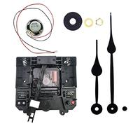 Yunmeryker Mécanisme de Réparation D'horloge à Pendule, Pièces Détachées, Kit de Pendule Musical avec Aiguilles pour Amateurs, Horloge Murale à Monter Soi-mê, Modèle B