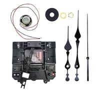 Yunmeryker Mécanisme de Réparation D'horloge à Pendule, Pièces Détachées, Kit de Pendule Musical avec Aiguilles pour Amateurs, Horloge Murale à Monter Soi-mê, Modèle L