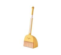 Yunmeryker Mini Balai pour Enfants, Kit de Nettoyage pour Enfants, Ensemble Serpillière et Pelle, Petit Format, Matériau Résistant, Idéal pour Les Jeux de Nettoy, Canard
