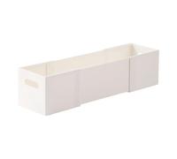 Yunmeryker Organisateur de Tiroir Rangement Modulable pour Tiroir Vêtements Accessoires Gadgets Cuisine Multifonctionnel En PP Convenant Chambre Bureau Salon Crè, S