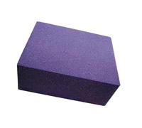 Yunmeryker Pierre Ski Snowboard Débavurage Affûtage Caoutchouc Bloc Polissage Antirouille Convient pour Entretien Edge de Ski Bricolage mais, Violet 240 Grains