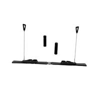 Yunmeryker Pilates Board Plateau Pilates Multifonctions Planche Abdominale Appareil D'Entraînement pour Abdos en PP Portable Fonction Réformateur Pilates Convien, Noir