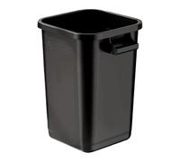 Yunmeryker Poubelle Conteneur de Déchets Bac Rectangulaire Corbeille à Ordures Grande Capacité Conception Moderne En Pp Solide Adaptée pour Gestion de Déchets à, No Lid L