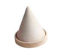 Yunmeryker Présentoir Conique pour Bracelets, Rangement de Bijoux, Organisateur de Montres, chouchous pour élastiques à Cheveux, vendeurs au détail, Magasin, Beige