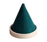 Yunmeryker Présentoir Conique pour Bracelets, Rangement de Bijoux, Organisateur de Montres, chouchous pour élastiques à Cheveux, vendeurs au détail, Magasin, Vert