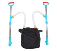 Yunmeryker Pulvérisateur D'Engrais Sac à Dos Engrais Distributeur Agricole Granulé en Tissu Oxford pour Potager Culture Maraîchère Jardin Domestique Pelouse, Poignée Double en Métal