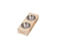 Yunmeryker Râtelier à Foin pour Lapins en Bois, mangeoire intégrée et bac à litière, pour Petits rongeurs, cochons d'Inde, Support de gamelles en Bois