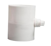 Yunmeryker Registre de Débit Manuel pour Conduit, Régulateur de Débit Professionnel, Vanne Manuelle En PVC pour Registre D'air Rond, Facile à Installer, Conv, Diamètre Intérieur 200 Mm