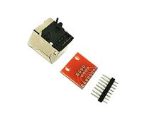 Yunmeryker RJ45 Connecteur Adaptateur Carte PCB Broche Plaqué Or Non Soudé Compatible Expérimentation Initiation Électronique Laboratoire Personnel, style1