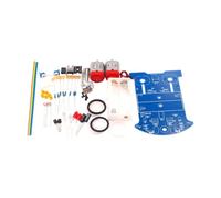 Yunmeryker Robot Suiveur de Ligne - Jeu d'exercice - Soudure comme Projet d'apprentissage - Projet Scolaire (STEM)