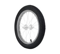 Yunmeryker Roue de Secours pour Vélo Enfant, Pneu en Caoutchouc Résistant, Montage Facile, Convient Aux Vélos Enfants et Aux Sentiers de Plein Air, Rim en Aluminium