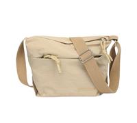 Yunmeryker Sac Bandoulière Femme Sac Hobo Nylon Multiples Poches Sangle Réglable Léger et Fonctionnel Adapté Aux Sorties Décontractées Shopping Travail Loi, Kaki Clair