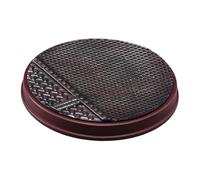 Yunmeryker Socle D'Exposition Modèle Voiture Base Présentoir Miniature Plateforme Figurine Support Rond Fonction Surface Métal Convient à Collection Bureau Décor, 6.5 Cm
