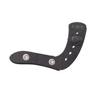 Yunmeryker Support de Guitare électrique Ergonomique, Repose-jambes et Repose-pieds Rembourrés, En Acier PP, pour Musiciens, Idéal pour Les Cours Ou Le, Noir